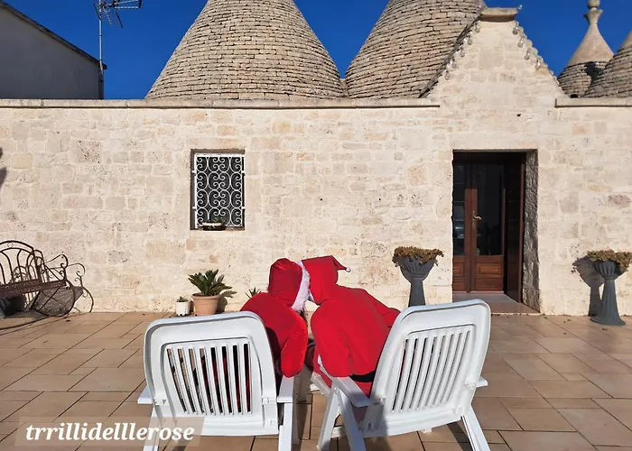 Trulli Delle Rose Puglia And Small Garden