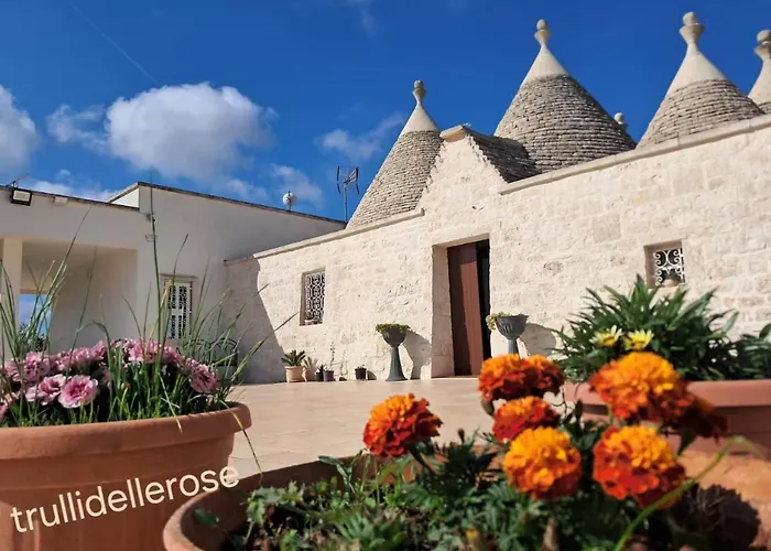 Trulli Delle Rose Puglia And Small Garden